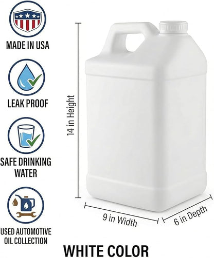 kitchentoolz 2.5 Gallon Water Jug – Heavy-Duty HDPE Carboy - Image 4