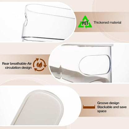 WACOI Auto Rolling Fridge Egg Organizer, Space Saving Eggs Dispenser - Image 7