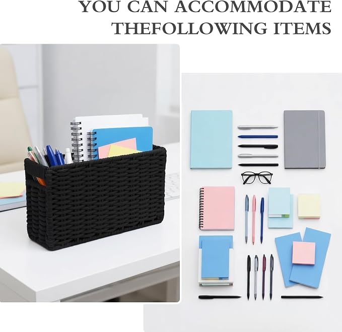 Cotton Rope Woven Bedside Caddy - Image 8