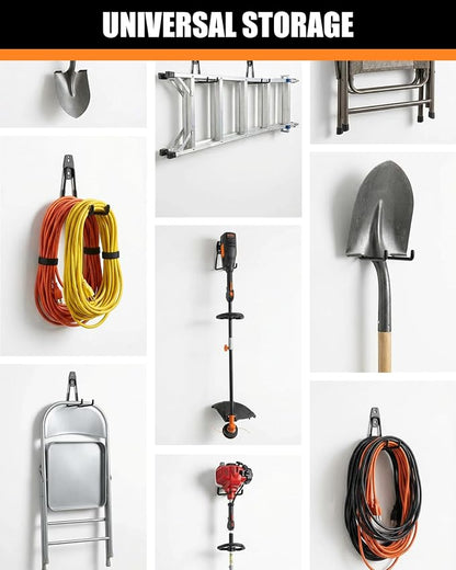 WMK 7.3'' Garage Hooks Heavy Duty Wall Hook, 4 Pack Garage Storage Hook - Image 7