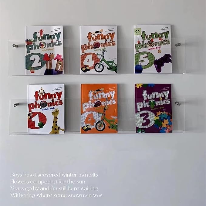 ROYALITA 2-Pack Acrylic Magazine Holder Brochure Holder, Fashion Hanging - Image 6