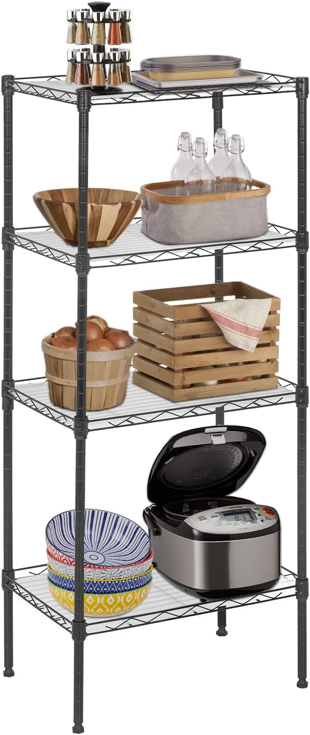 FDW 18L x 12W x 44H Wire Shelves Metal Shelf by FDW