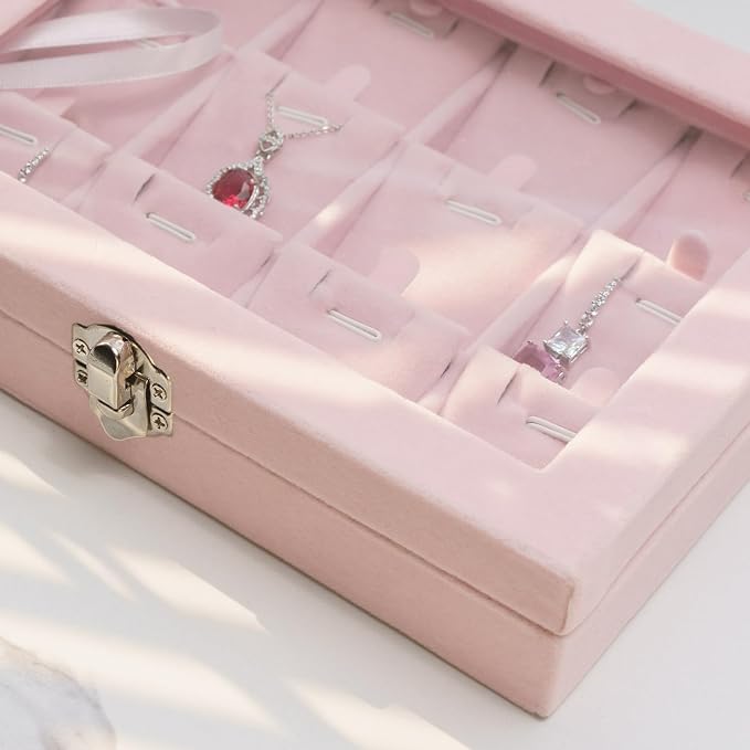 Jewelry Box Necklace Organizer Tray - Image 3