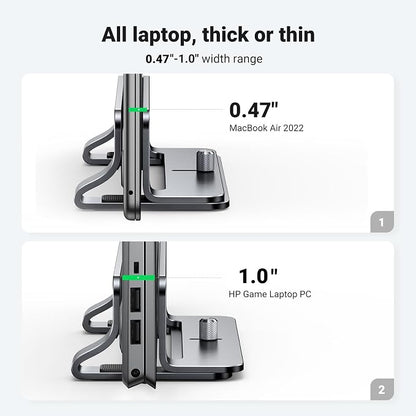 UGREEN Vertical Laptop Stand Holder - Image 3