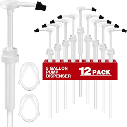 12 Pcs 5 Gallon Pump Dispenser 38-400 1 oz Dispenser Pump by DupakSYS
