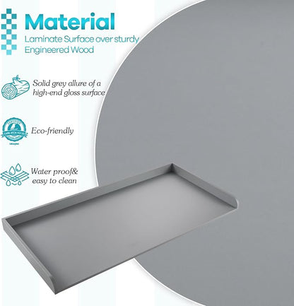 Kaboon Washer Dryer Countertop 58" x 28" Extra Large Version, Melamine - Image 5