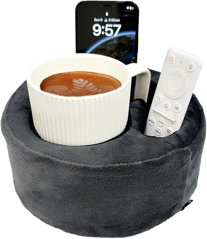 Xchouxer Couch Cup Holder Pillow, Sofa and Bed Organizer Caddy by Xchouxer