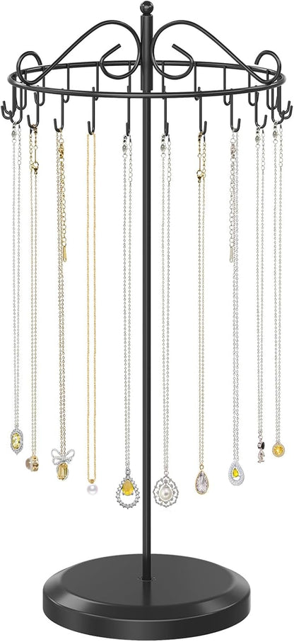 iDavosic.ly Rotating Necklace Holder Organizer by iDavosicly