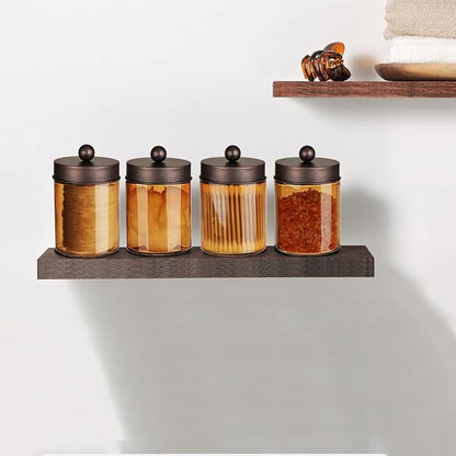 Amolliar Bronze Glass Apothecary Jar - Image 4