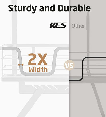 KES Over The Door Ironing Board Holder, Ironing Board Hanger Over Door Organizer - Image 3