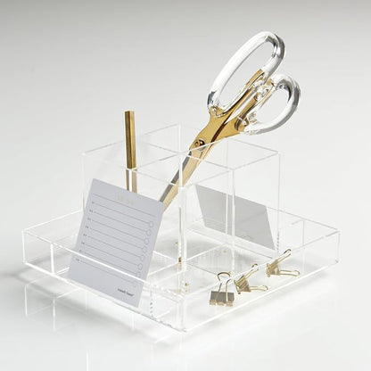 RUSSELL+HAZEL Fine Line Acrylic Carousel, Art Supplies, Makeup Brushes & Small - Image 2