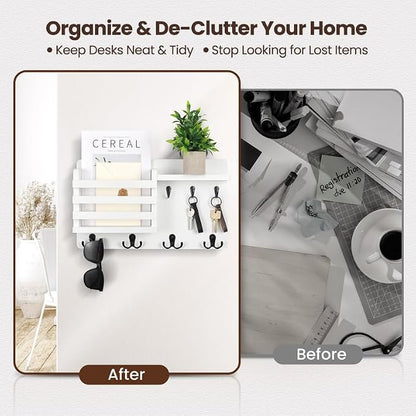 Nekon Mail Holder for Wall Mail Organizer - Image 2