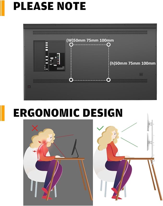 Hemudu Dual Monitor Articulating Desk Mount Arm Stand - Image 8