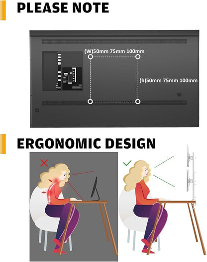Hemudu Dual Monitor Articulating Desk Mount Arm Stand - Image 8