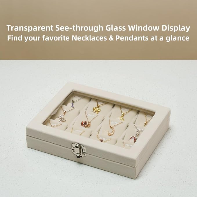 Jewelry Box Necklace Organizer Tray - Image 7