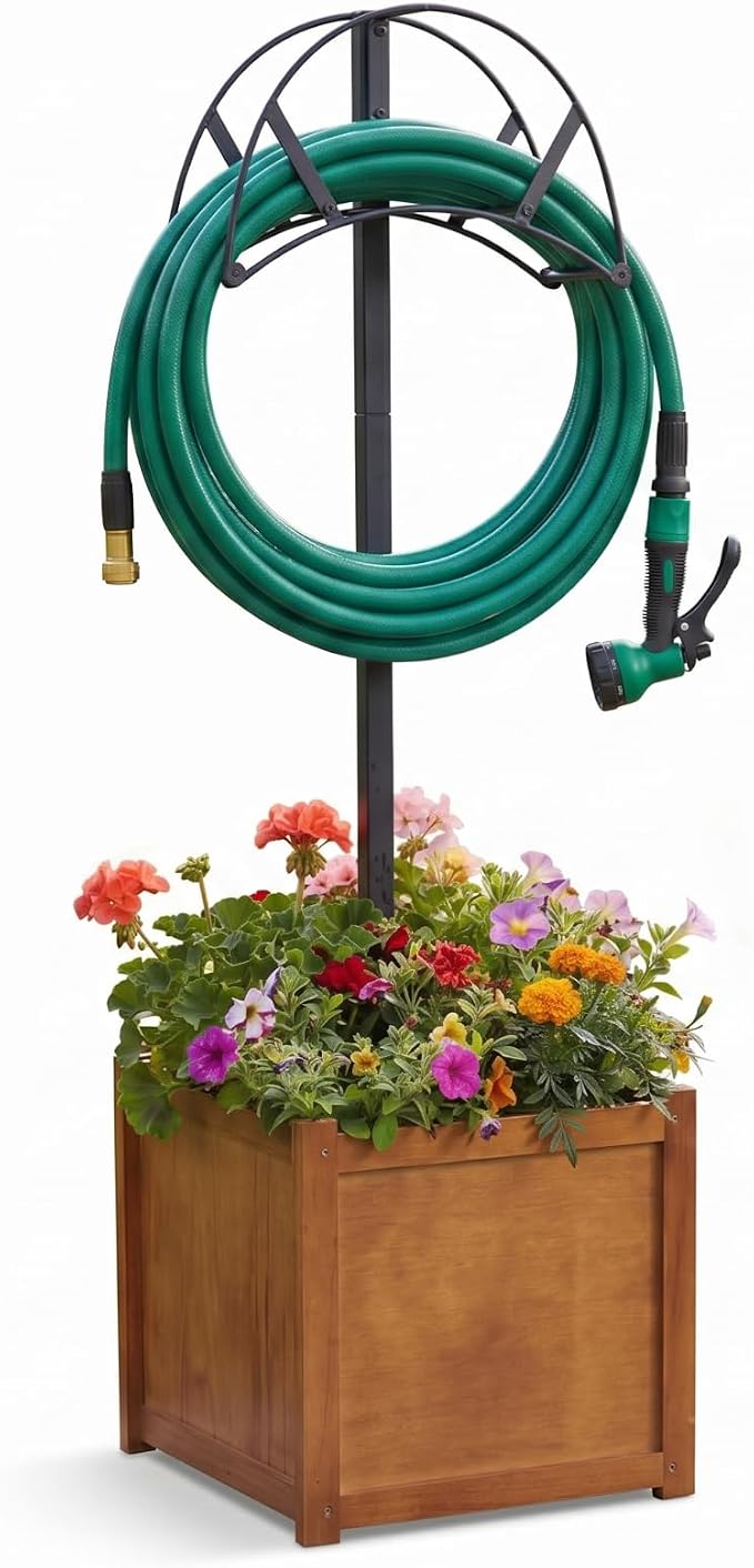 AceOrbit 2-in-1 Garden Hose Holder by Unknown