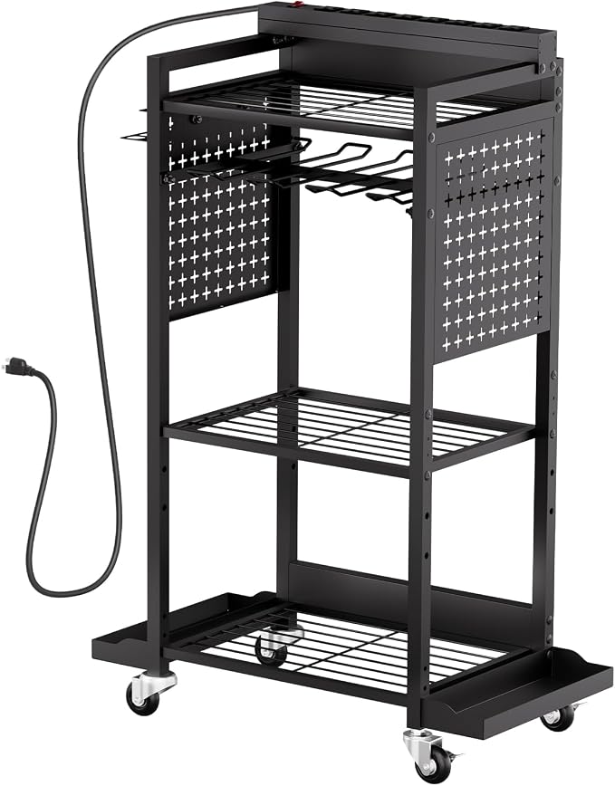 VEVOR 4-Tier Tool Organizer Cart - Image 11