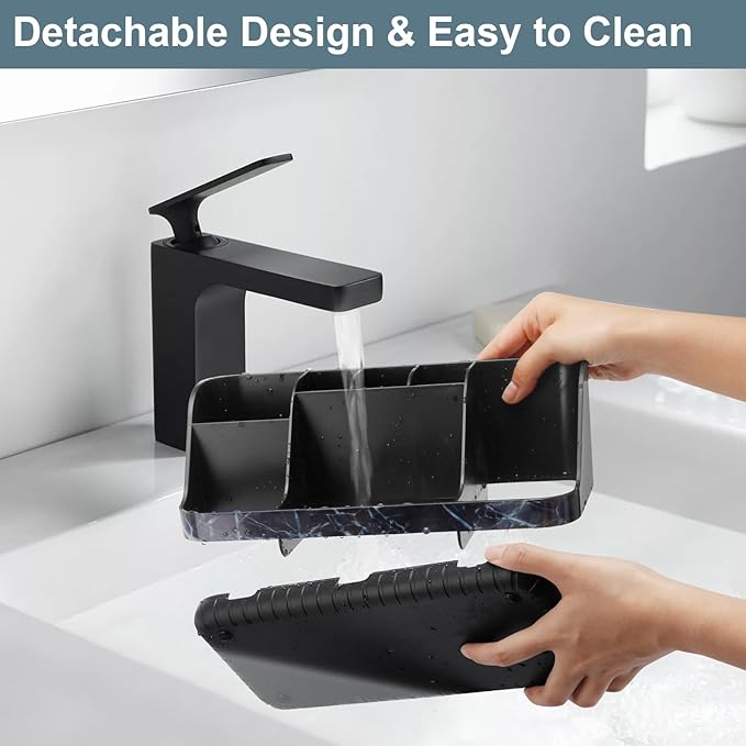 Marble Black Toothbrush Holders - Image 3