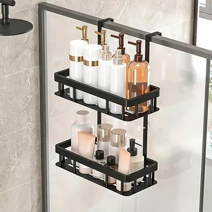 Over Door Shower Caddy, 2-Tier Storage Rack, 11.81x5.31 Inch Shelves, No by Unknown