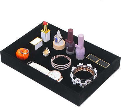 Bedside Organizer Tray, Desktop Storage Tray by FocusOnJewelryDisplay