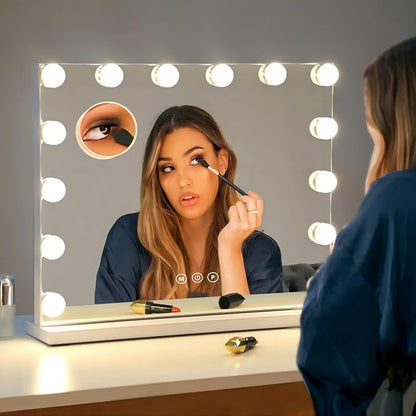 Vanity Mirror with Lights Lighted Makeup Mirror with Dimmable LED Bulbs - Image 9