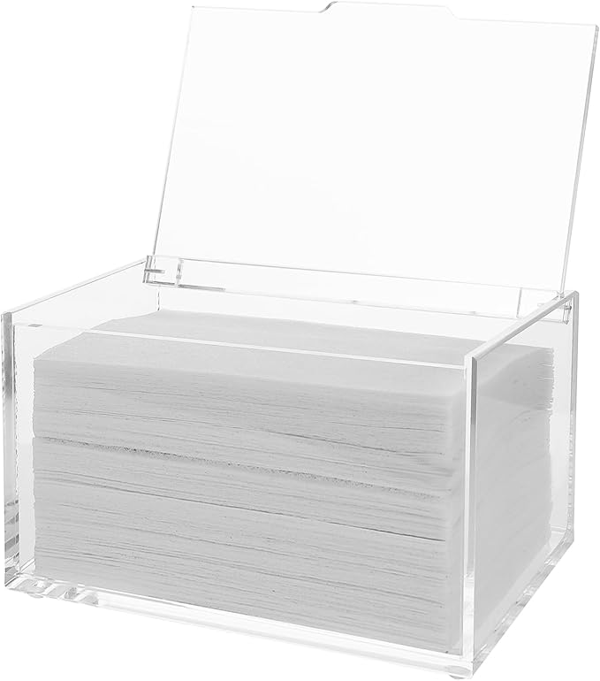 rejomiik Thick Acrylic Dryer Sheet Holder Clear Container by rejomiik