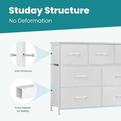 OLIXIS 7 Drawer Closet Organizer, Storage Tower - Image 7
