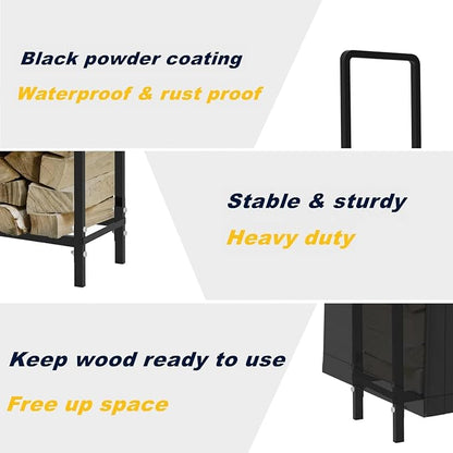 WALMANN 6 ft Firewood Rack - Image 7