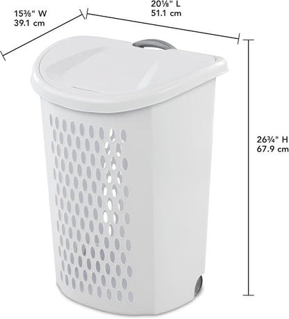 Wheeled Laundry Basket - Image 2
