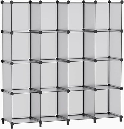 HOMIDEC Closet Organizers and Storage, 16 Cube Storage Organizer, Portable - Image 9