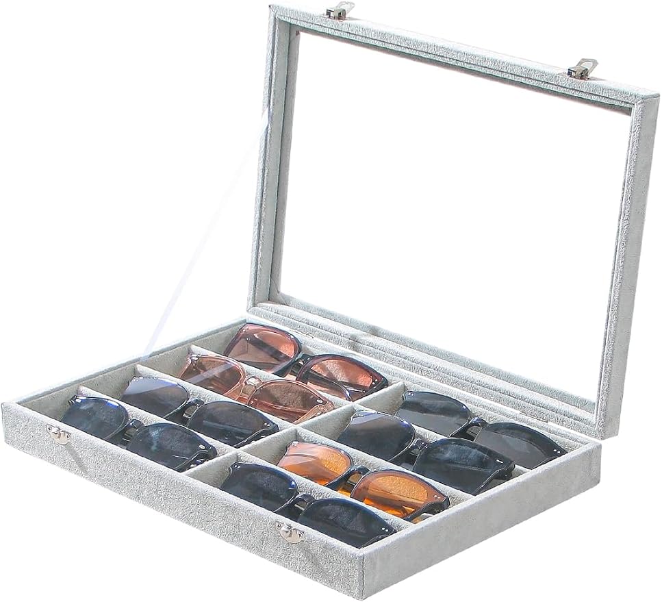 Coward Sunglass Organizer Tray Box by FocusOnJewelryDisplay15yrs