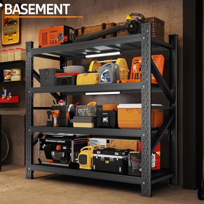 60" W Garage Shelving Heavy Duty - Image 7