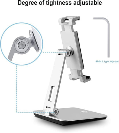 KABCON Tablet Stand Holder, Tightness Adjustable Multi-Angle Foldable Eye-Level - Image 3