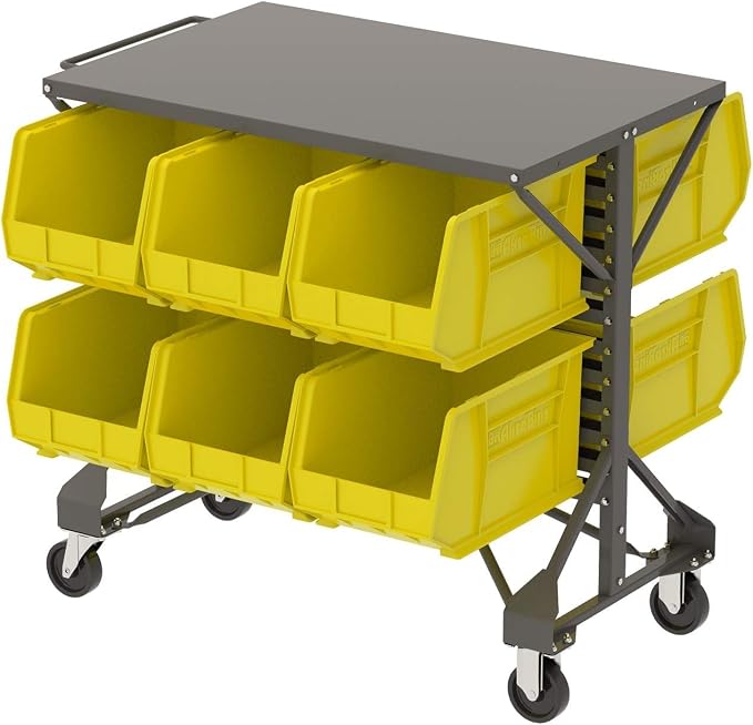 Akro-Mils 30260 AkroBins Plastic Storage Bins, Space-Saving Stackable Bins - Image 10