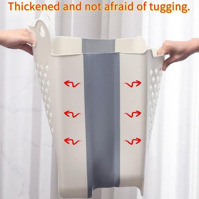 Wall Hanging Laundry Basket, Collapsible Hanging Laundry Hamper | Wall Hanging - Image 4