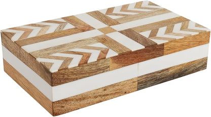 Handicrafts Home White Decorative Storage Box by HandicraftsHome