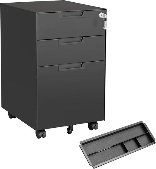 MIIIKO 3 Drawer Filing Cabinet by MIIIKOOfficeFurniture