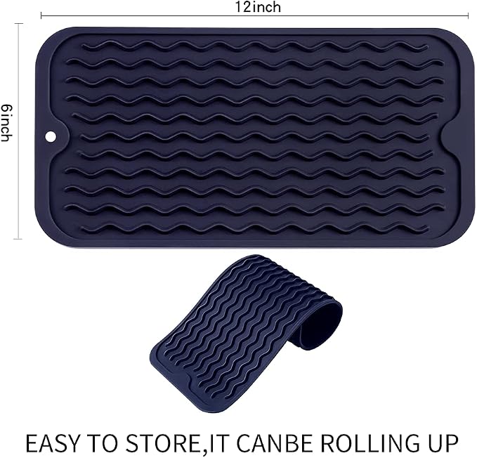 Silicone Dish Drying Mat for Multiple Usage, Easy clean, Eco-friendly, - Image 2