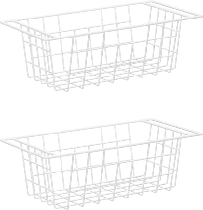 Chest Freezer Bins, Deep Chest Freezer Organizer Basket, Storage Rack Bins Wire by blitzlabs
