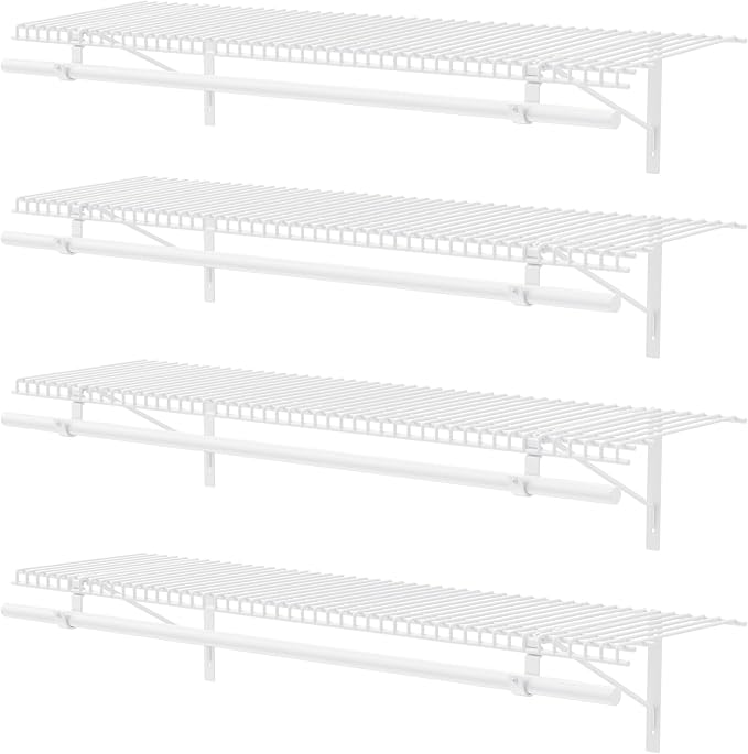 Supforce 4-Pack Wire Closet Shelving by Supforce