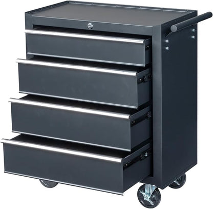 Metal Rolling Tool Box Organizer | Lockable Tool Chest by NAICKUC