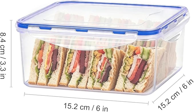 KIGI Large Square Food Storage Containers - Image 4