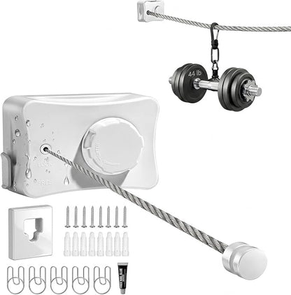 Retractable Clothesline Indoor Outdoor by Tapsawp