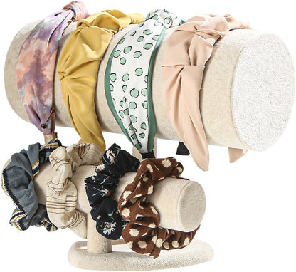 Coward Multi-use Headband Holder Stand, Scrunchie Hairband Organize Rack by FocusOnJewelryDisplay15yrs
