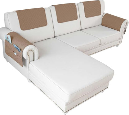 Waterproof Sofa Armrest Cover Headrest Cover by ZGDDPZA