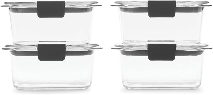 Rubbermaid Brilliance BPA Free Airtight Food Storage Containers - Image 2