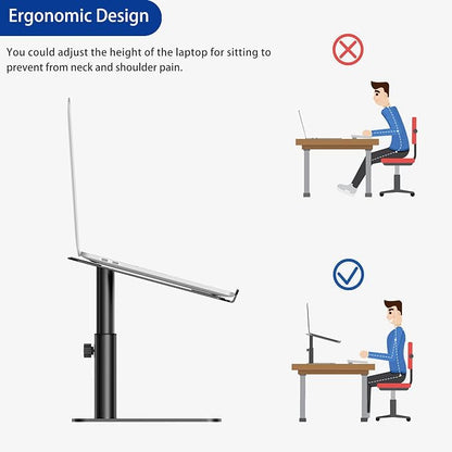 BESIGN LSX6N Laptop Stand, Ergonomic Adjustable Notebook Riser Holder, Computer - Image 8