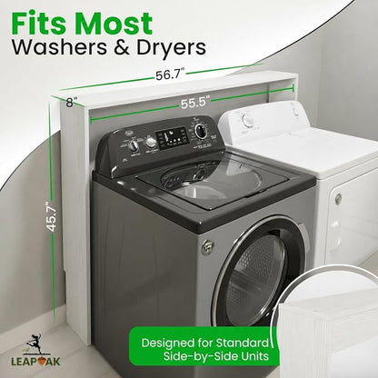 Over the Washer and Dryer Storage Shelf, Laundry Shelf, Laundry Room Organizer - Image 6
