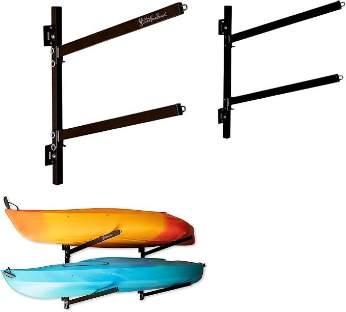 StoreYourBoard G-Kayak Wall Rack – Heavy-Duty Indoor Kayak Rack - Image 5