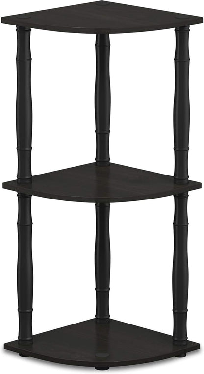 Furinno Turn-N-Tube 3-Tier Corner Display Rack Multipurpose Shelving Unit - Image 6
